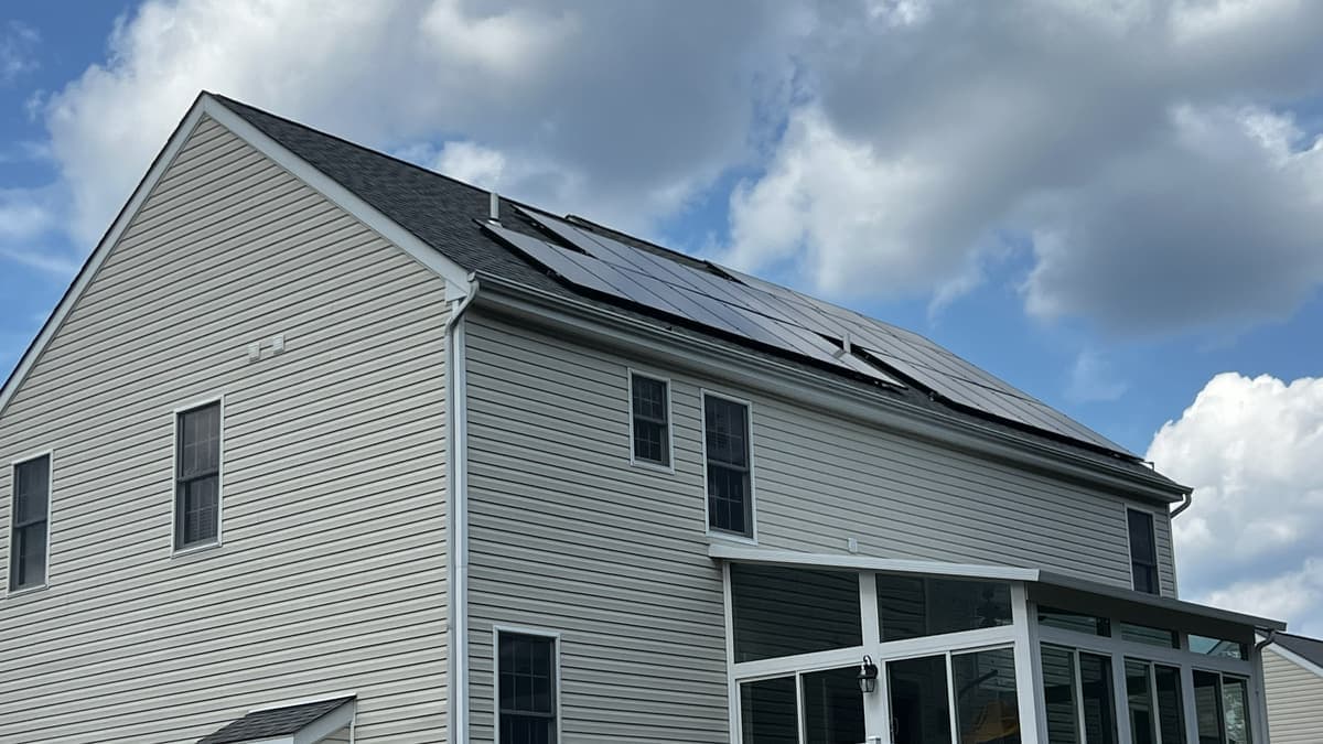 VRGN Solar installation