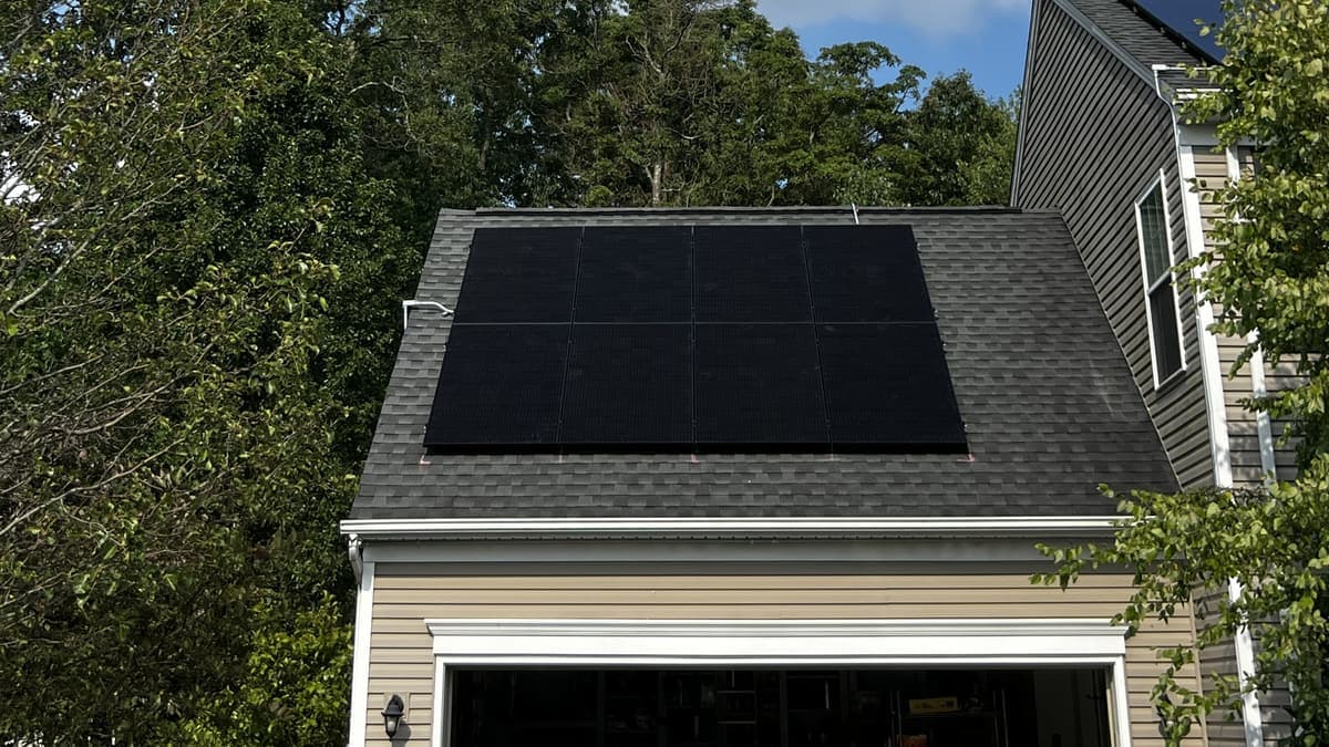 VRGN Solar installation
