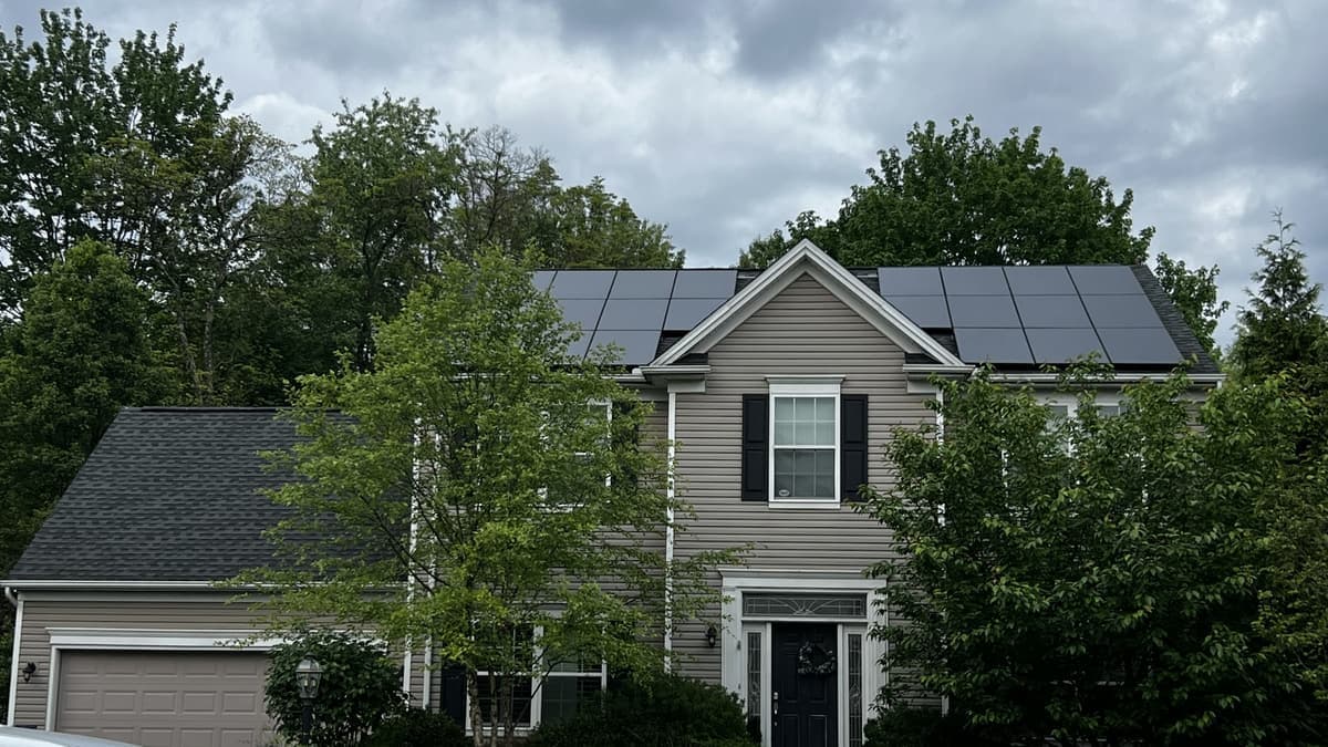 VRGN Solar installation