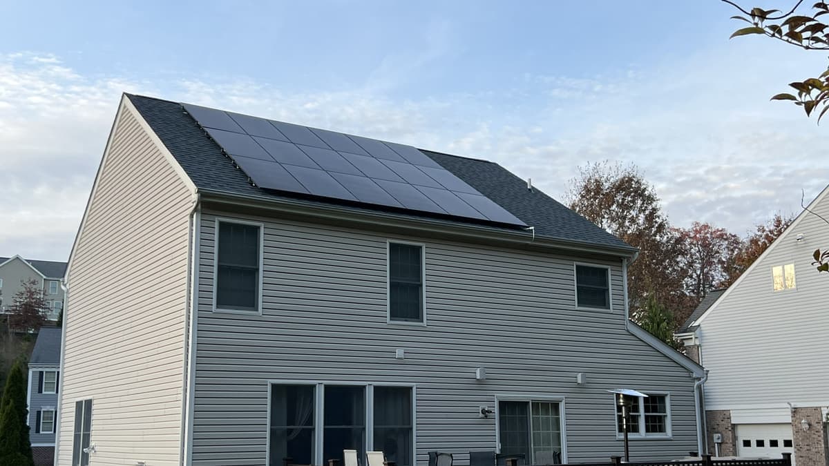 VRGN Solar installation