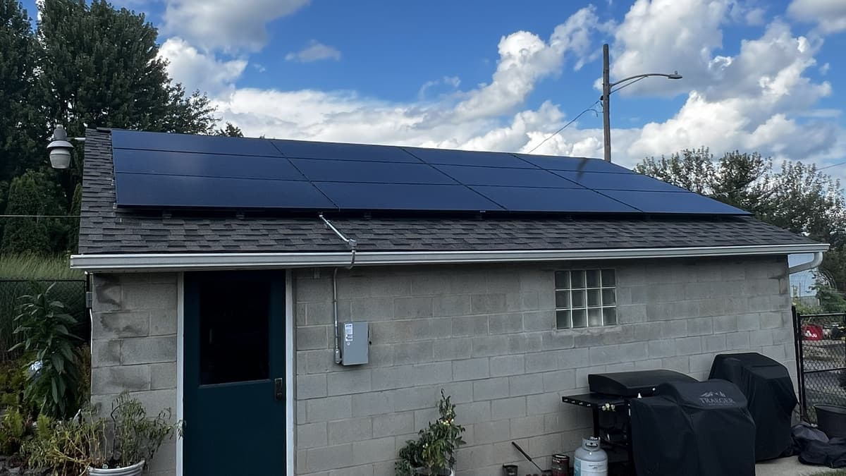VRGN Solar installation