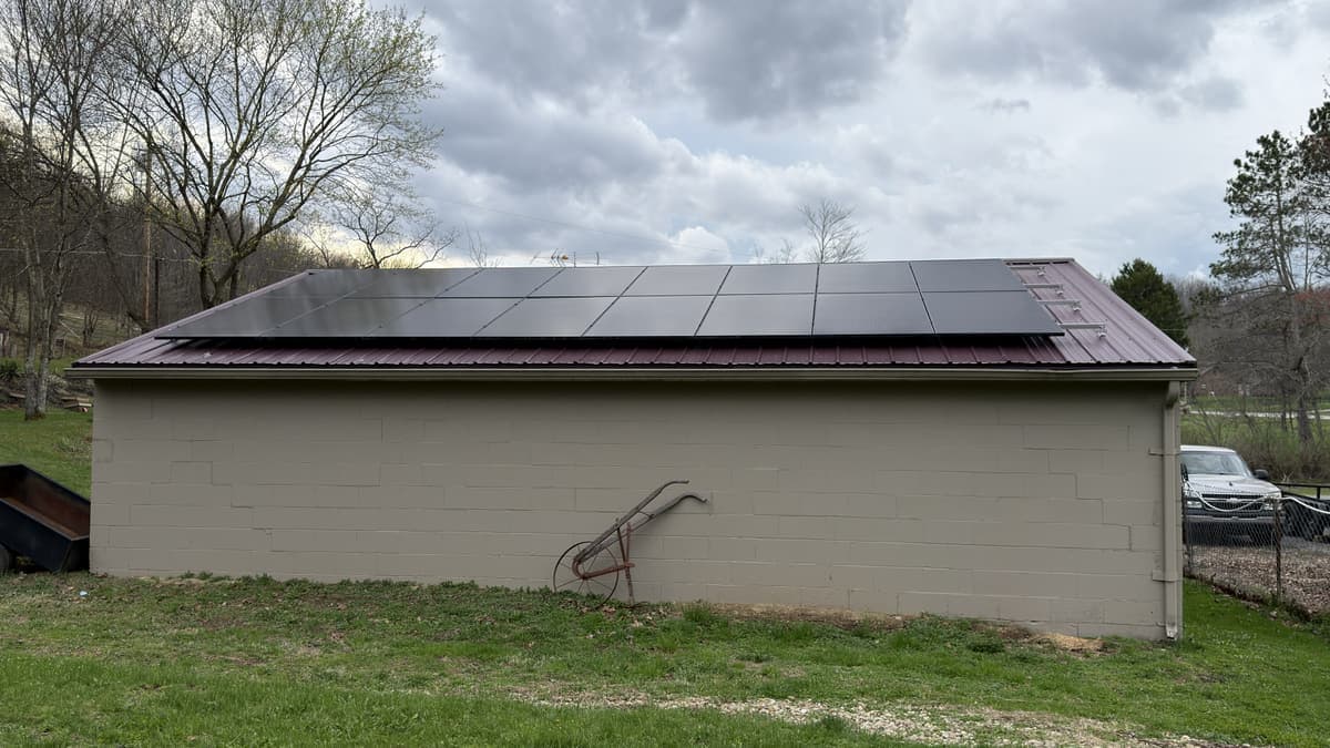 VRGN Solar installation