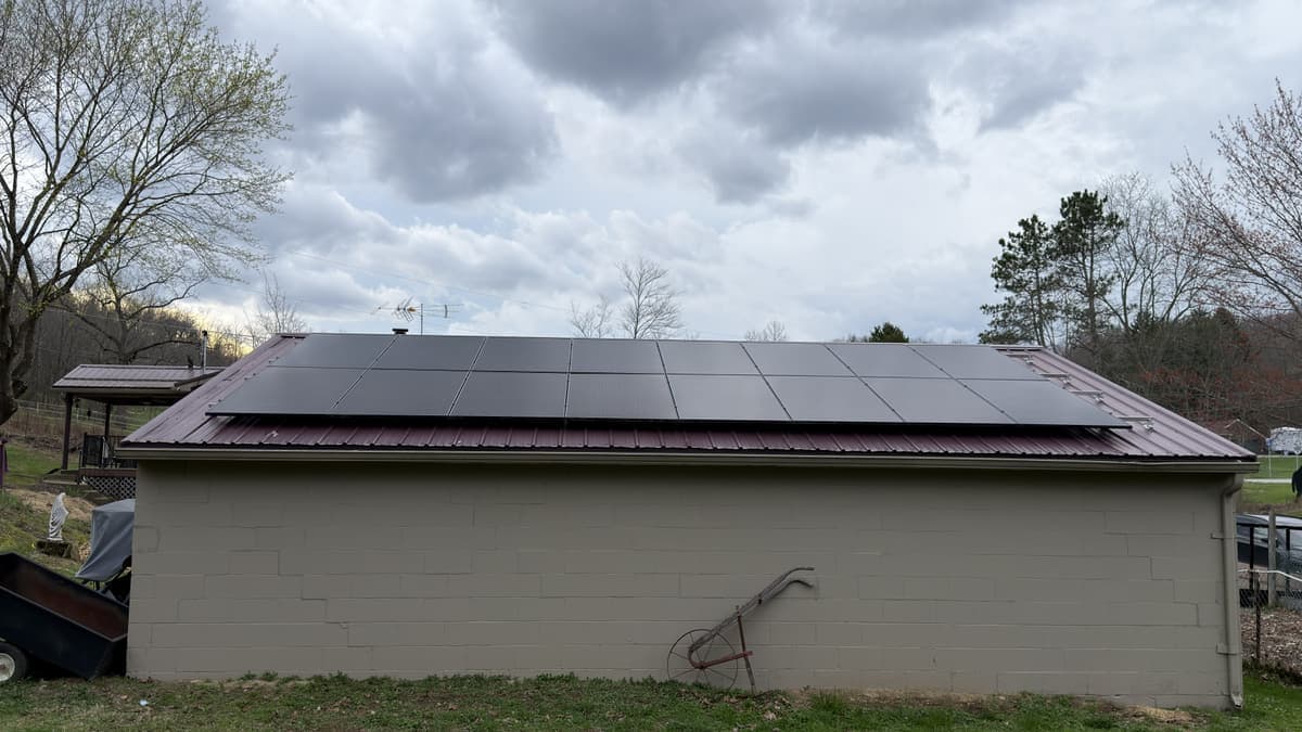 VRGN Solar installation